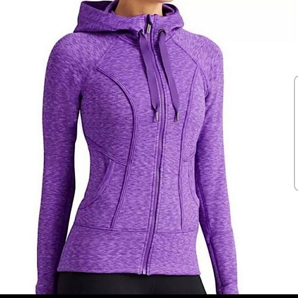 Athleta Fleece Zip-up Hoodie